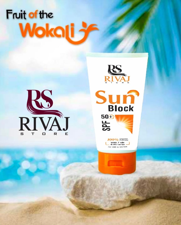 Ultimate Sun Block SPF 50 Protect and Nourish Your Skin from Harmful UV Rays Rivaj Store